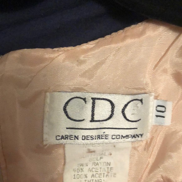 Vintage Blush Satin Dress - Picture 3 of 3